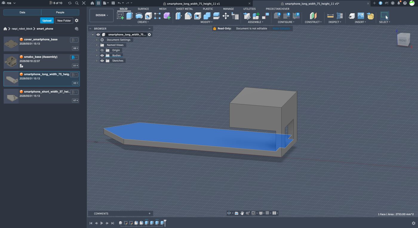 Long bottom extrude