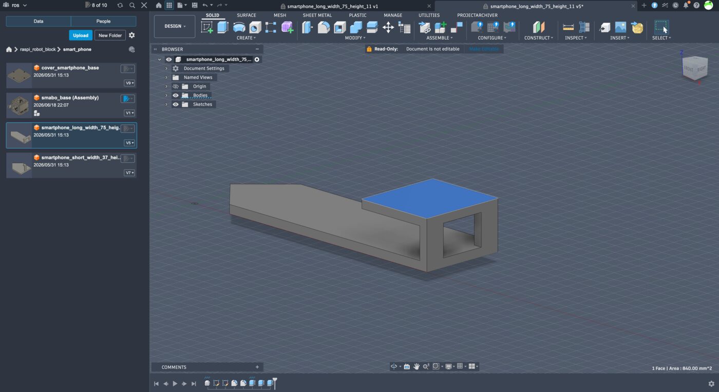 Long top extrude